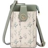 FATMOON Small Crossbody Bags for Women Leather Cell Phone Purse Bag Wallet with RFID Blocking Credit Card Slots - 4 of 4