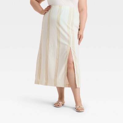 Women's Ankle A-Line Skirt - A New Day™