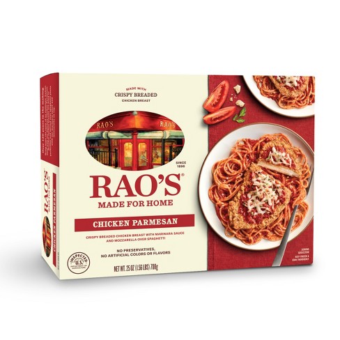 Rao's Made For Home Family Size Frozen Chicken Parmesan - 25oz : Target