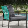 DSVIMOY 6-Piece Patio Seating Set, Conversation Set, Outdoor Furniture with 2 Chairs, 3-Seater Sofa, Gray, 27.56"*27.56"*32.09" - 3 of 4