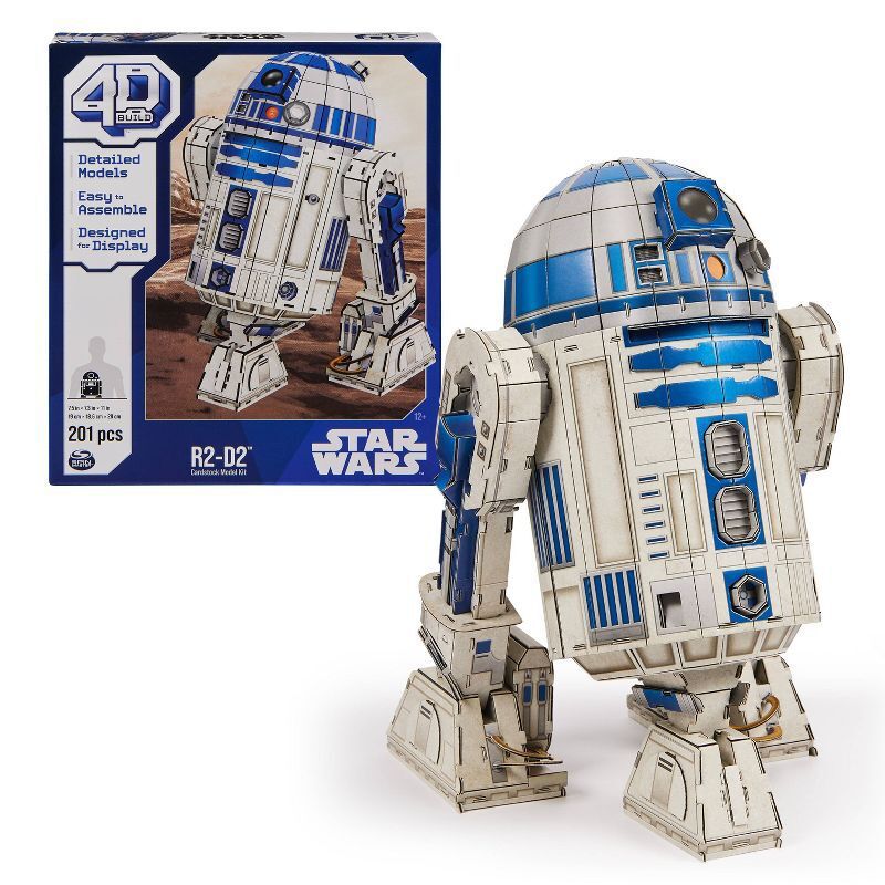 4D BUILD - Star Wars R2-D2 Model Kit Puzzle 201pc, 1 of 16