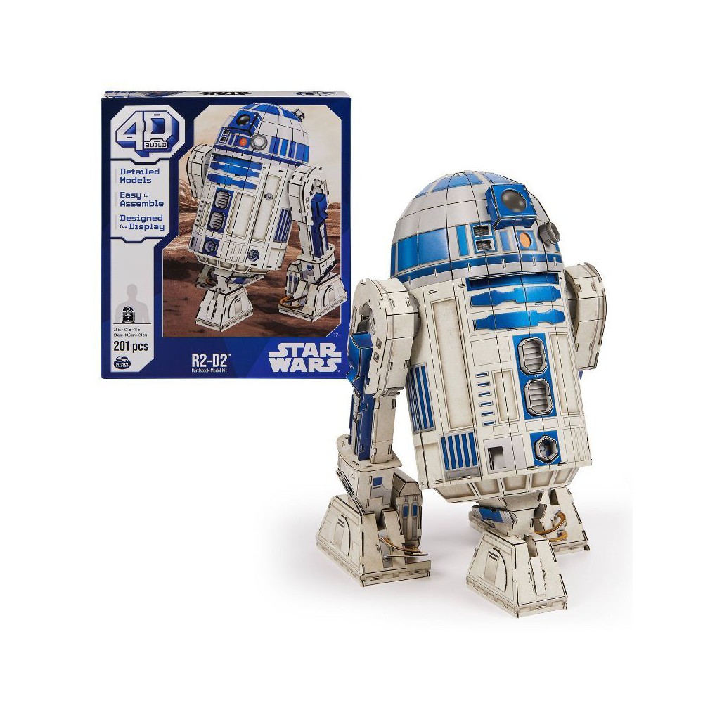 Photos - Jigsaw Puzzle / Mosaic 4D BUILD - Star Wars R2-D2 Model Kit Puzzle 201pc