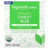 Hyland's Naturals Baby, Organic Chest Rub, 1.76 oz (50 g) - 2 of 3