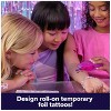 Shimmer Me Body Art Kit by Cool Maker—135 Temporary Tattoos, 3 Metallic Foil Cartridges, Jewels, Roller, Double-Sided Stickers—DIY Girls' Craft Kit - 2 of 4