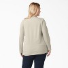 Dickies Women's Plus Heavyweight Henley - 2 of 3