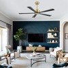 Airsurfer 52 inch 5 Blade Ceiling Fans with No Light and Remote Control - 3 of 4