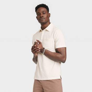 U.S. Polo Assn. Men's Solid V-Neck Short Sleeve T-Shirt White Medium
