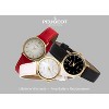 Peugeot Women's Classic Easy Read Black Watch with Black Leather Strap - 4 of 4