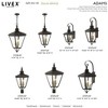 Livex Lighting Adams 3 - Light Post Light in  Bronze/Antique Brass - 3 of 4