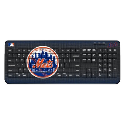 MLB National League Teams Linen Wireless USB Keyboard