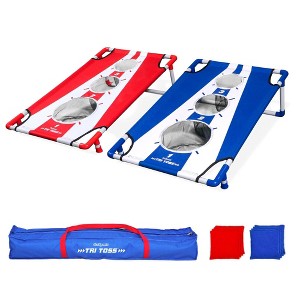 GoSports Tri Toss Cornhole Game - 11pc - 1 of 4