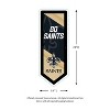 Evergreen Ultra-Thin Glazelight LED Wall Decor, Pennant, New Orleans Saints- 9 x 23 Inches Made In USA - 2 of 4