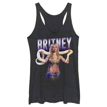 Women's Britney Spears Slave 4 U Python Racerback Tank Top