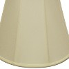 Vynxaria Lampshades: Egg Slant Deep Empire Shade 10"x20"x14" with Washer Fitter - 3 of 4
