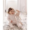 MiniMoi Baby Girls "Cameo Florals" 100% Cotton Footie - 2 of 3