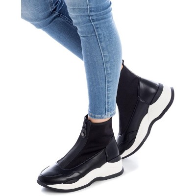 Женские кроссовки XTI Women's Sneaker Booties 140501 - Black, 6 — фото 4