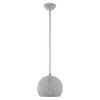 Livex Lighting Charlton 1 - Light Pendant in  Nordic Gray - 3 of 4