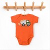 The Juniper Shop SmileyWorld Dump Truck Pumpkins Baby Short Sleeve Bodysuit - 2 of 4