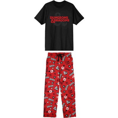 Dungeons & Dragons Logo Men's 2-pack Pajama Set : Target