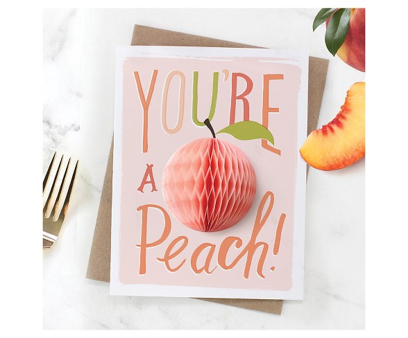 Inklings Paperie&#174; Pineapple/Peach/ Apple Pop-up Greeting Cards - 3 ct