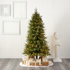 Nearly Natural 6.5-ft Vancouver Fir Natural Look Artificial Christmas Tree with 400 Clear LED Lights and 2158 Bendable Branches - 4 of 4