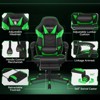ELECWISH Racing Style High Back Computer Chair with Footrest Headrest and Lumbar Support - 4 of 4
