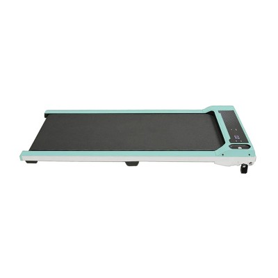 Syemin Treadmills Pad Running 1HP Cushioned Belt 6° Incline Portable Treadmill Spacious Surface Under Desk Home Gym Exercise, Blue, 49.2"*20.5"*4.92"