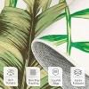 Tropical Palm Leaves Runner Rug, Washable Non-Slip, Soft Low Pile Carpet for Hallway, Kitchen, Indoor Decor - 2 of 4