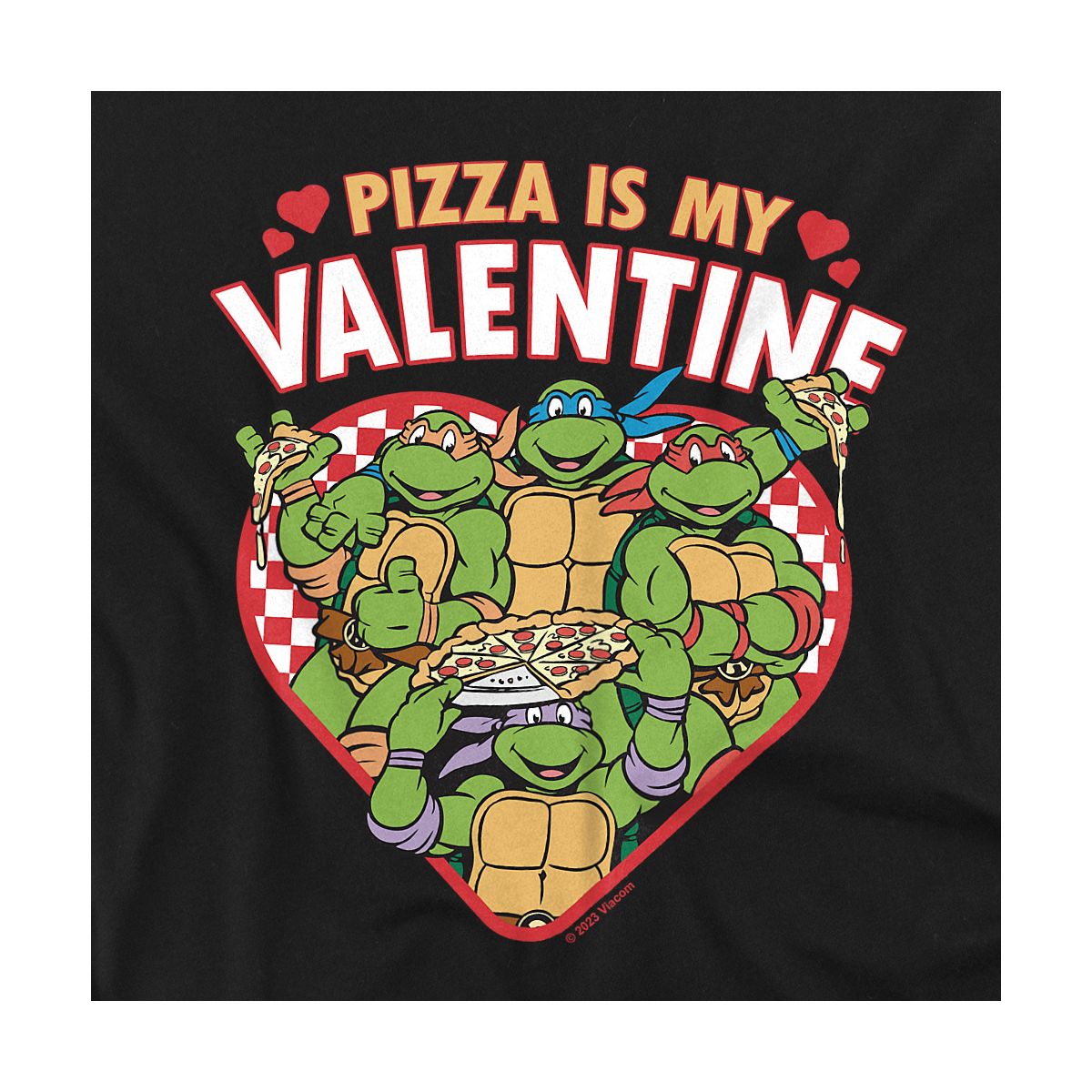 Toddler Boys' Teenage Mutant Ninja Turtles Pizza Is My Valentine T-Shirt - thumbnail 2