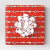30” 25 sq ft Christmas Roll Wrap Bracelets on Red - Wondershop™ - 2 of 3