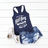 Simply Sage Market Makes Me Want A Hot Dog Real Bad Solid Racerback Tank - 3 of 3