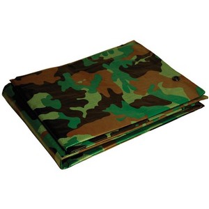 Foremost Dry Top 8 ft. W X 10 ft. L Medium Duty Polyethylene Tarp Camouflage - 1 of 1