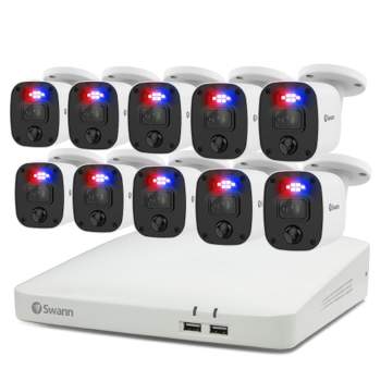 Swann DVR Security System, SWPRO Square Professional Bullet Camera, 84680 Hub, White