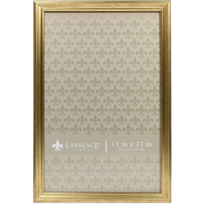 Lawrence Frames 11x17 Sutter Burnished Gold Picture Frame 536217