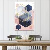 iCanvas Abstract Navy Blush Gold I by Urban Epiphany Canvas Print Wall Art - 3 of 3