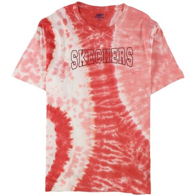 Skechers Mens TieDye Graphic T-Shirt, Multicoloured, X-Large