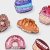 Girls' 6pk Dessert Themed Claw Clip Set - Cat & Jack™ - 3 of 3