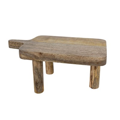 3 Leg Mango Wood Riser by Foreside Home & Garden