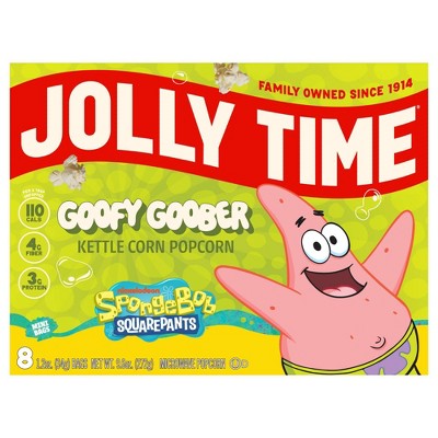Jolly Time Goofy Goober Kettle Corn Minis Popcorn - 9.6oz/8ct