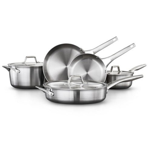 Stainless Steel Cookware Set 11pc - Made By Design