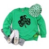 Simply Sage Market Women's Graphic Sweatshirt St. Patrick's Day Word Shamrock - 3 of 3
