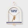 14K Gold Dipped Cubic Zirconia Football Heart and Gameday Charm Necklace - A New Day™ Gold - 3 of 4