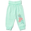 Disney Minnie Mouse Princess Little Mermaid Cinderella Belle Jasmine Baby Girls 2 Pack Pants Newborn to Infant - 3 of 4
