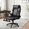 EUREKA ERGONOMIC Galene, Faux Leather Office Chair - 3 of 4