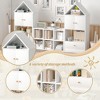 Vynxaria Children's Bookshelf: House-Shaped Design, Multi-Functional Storage for Books & Toys, Durable & Safe Organizer for Playroom or Bedroom - 3 of 4