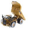 CAT Caterpillar 770 Off-Highway Truck Yellow (Weathered) with Operator "Weathered" Series 1/50 Diecast Model by Diecast Masters - 2 of 4