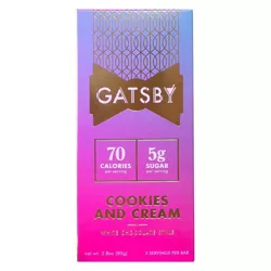Gatsby Cookies & Cream Bar - 2.8oz