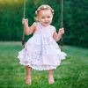Toy Time Kids' Outdoor Wooden Swing With Adjustable Nylon Hanging Rope - 2 of 4