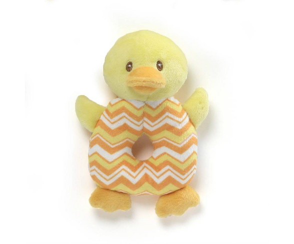 G by GUND Easter Ring Rattle Duck - Yellow