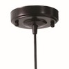 Vaxcel Dorado 1 - Light Pendant in  Red - 4 of 4